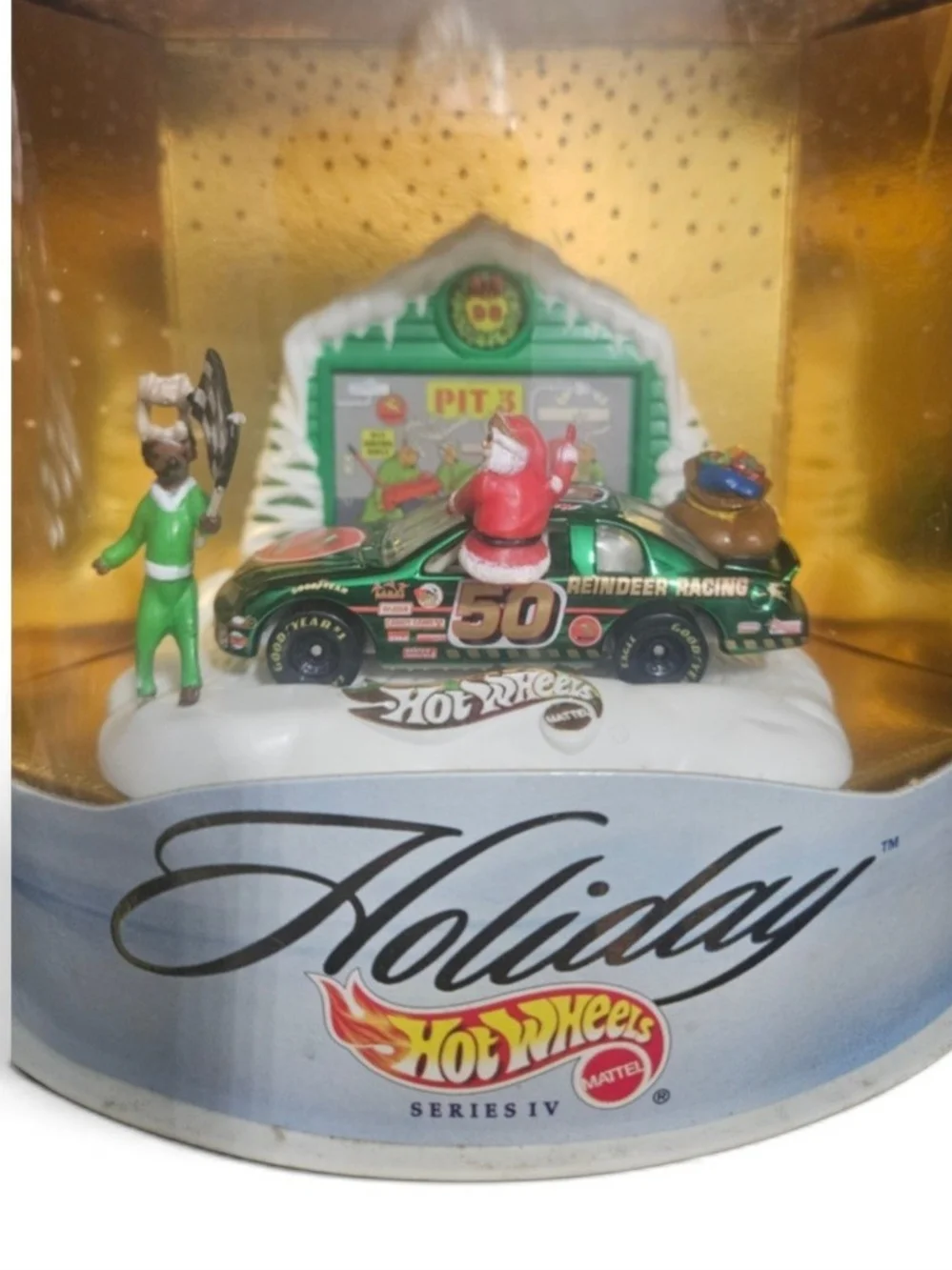 Mattel Hot Wheels Holiday Series Santa’s Stocker & Rudolph’s Racer 1998